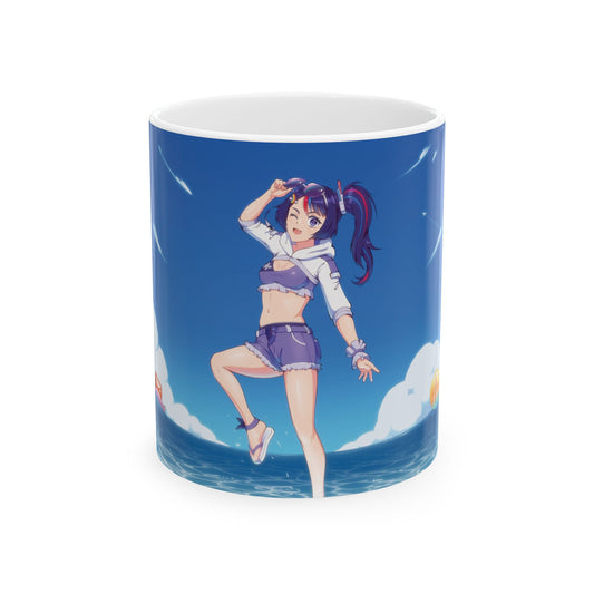 BSMG chan Summer 2024 Banner White Ceramic Mug