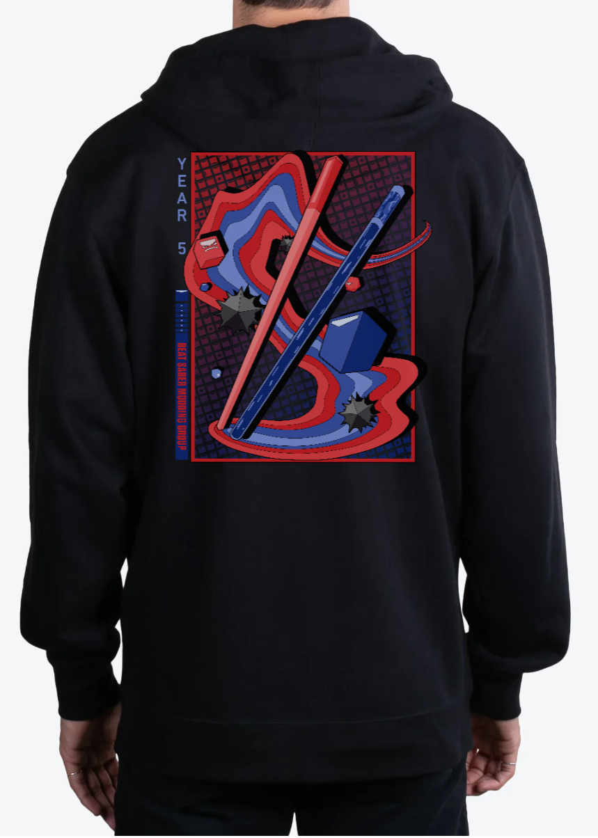 BSMG 5th Anniversary Zip Up Sweatshirt