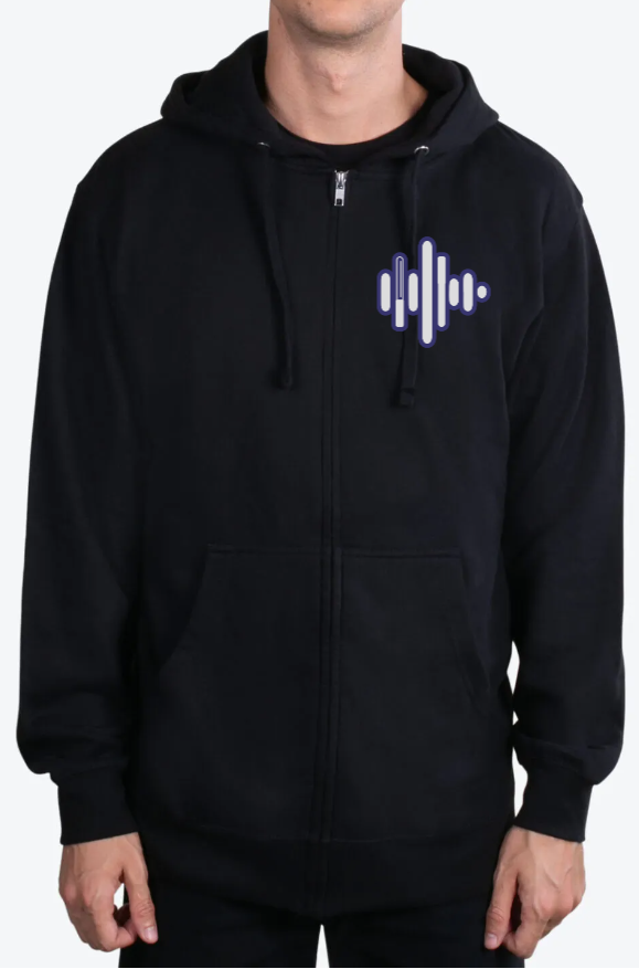 BSMG Logo Zip Up Sweatshirt