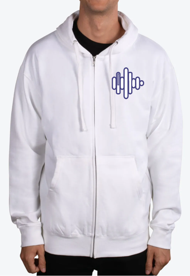 BSMG Logo Zip Up Sweatshirt