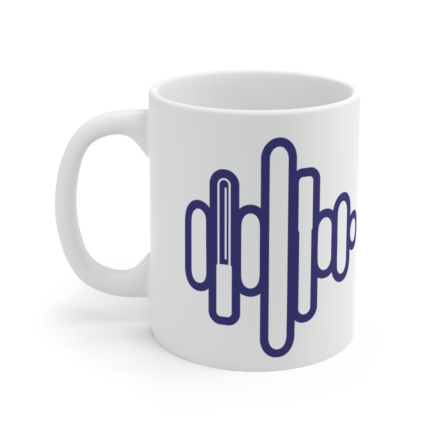 BSMG White Ceramic Mug